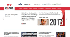 Desktop Screenshot of pasha.org.pk