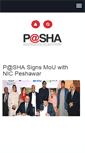 Mobile Screenshot of pasha.org.pk